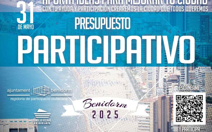 El Ayuntamiento abre el plazo para presentar propuestas al Presupuesto Participativo de 2025